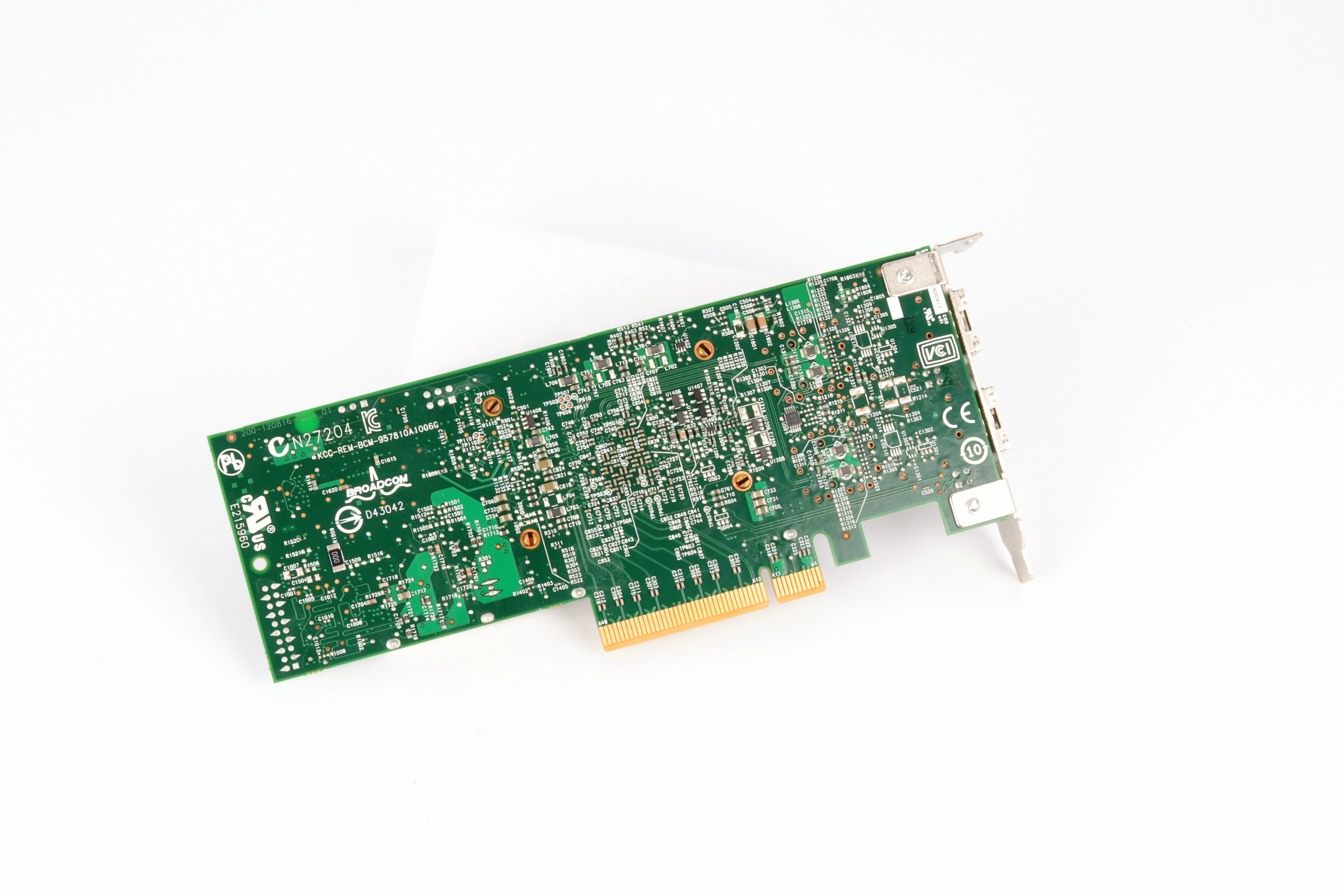 DELL 57810 10GB DUAL PORT PCIE NETWORK CARD Y40PH