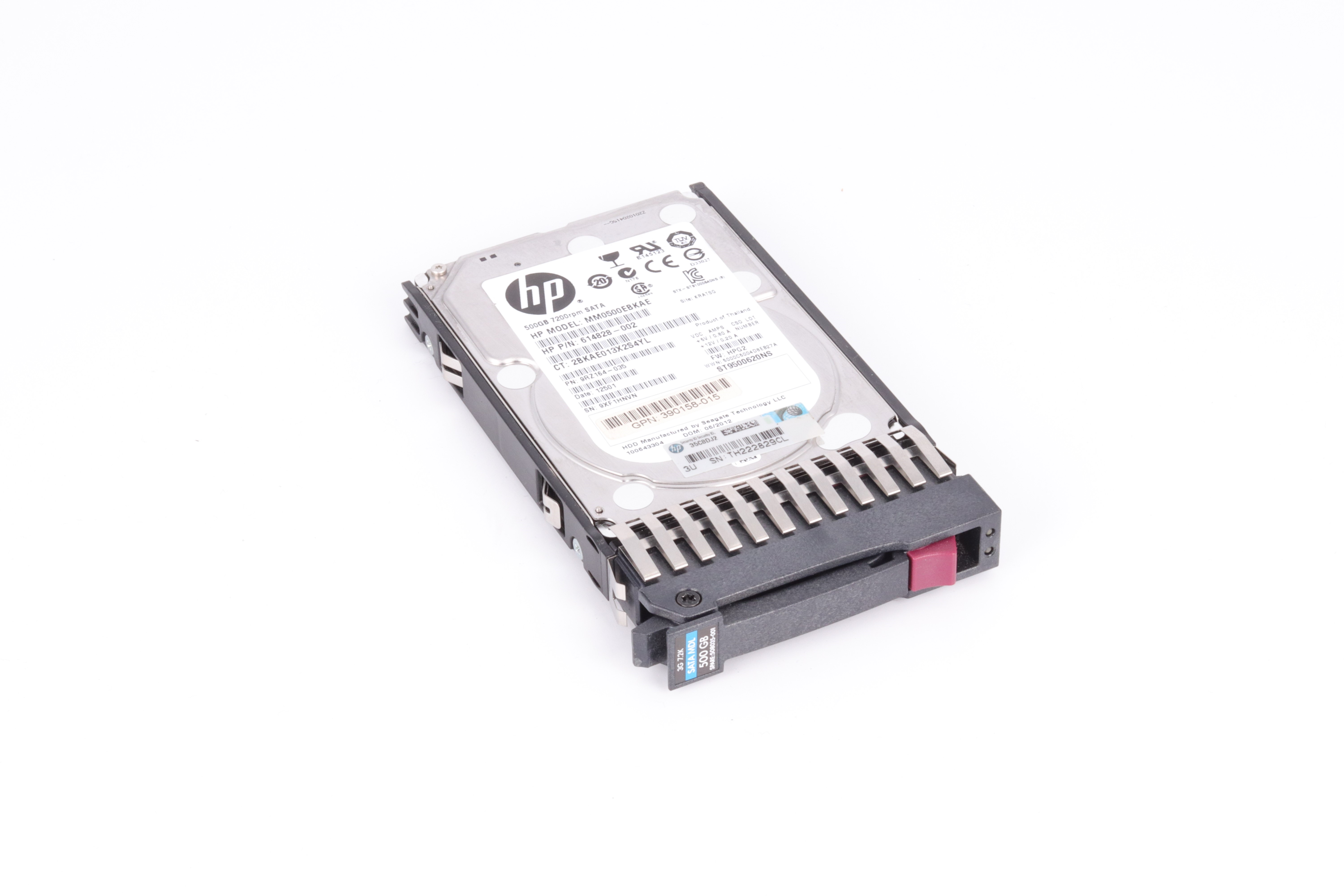 HP 500GB 2.5 SATA with SFF Tray